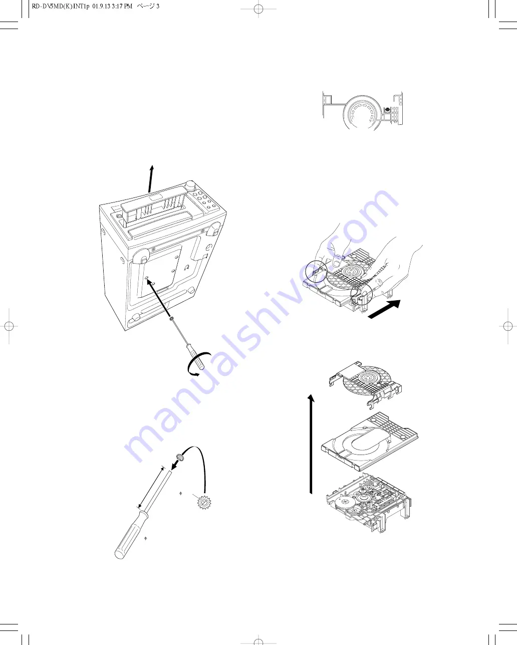 Kenwood RD-DV5-S Скачать руководство пользователя страница 3