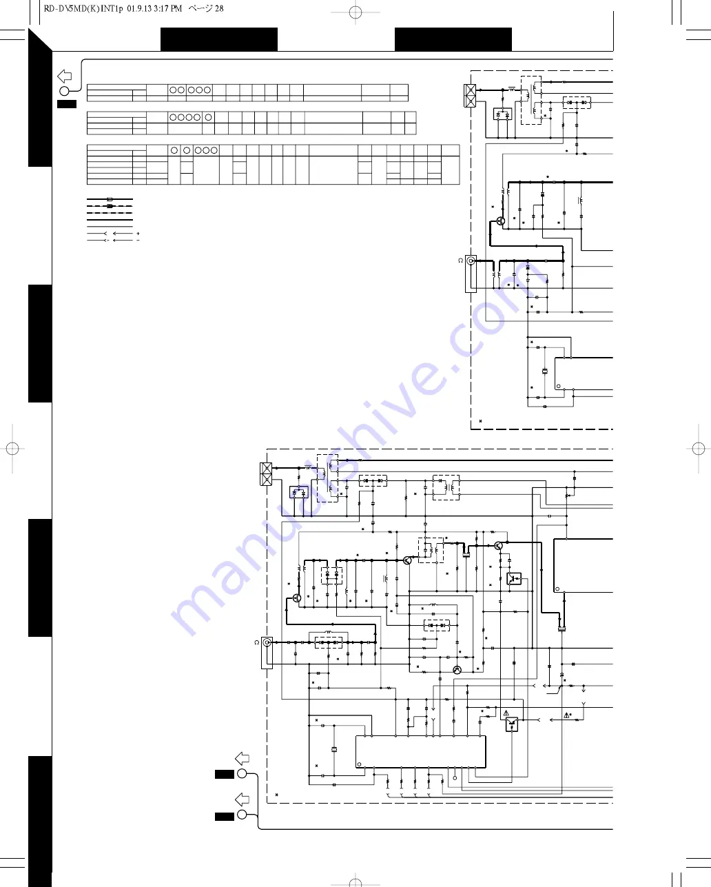 Kenwood RD-DV5-S Service Manual Download Page 36