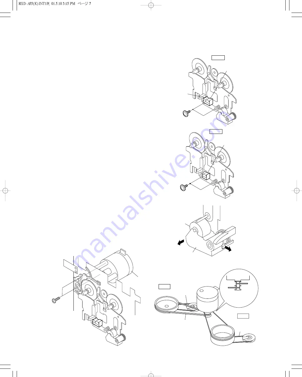 Kenwood RXD-A55 Скачать руководство пользователя страница 7