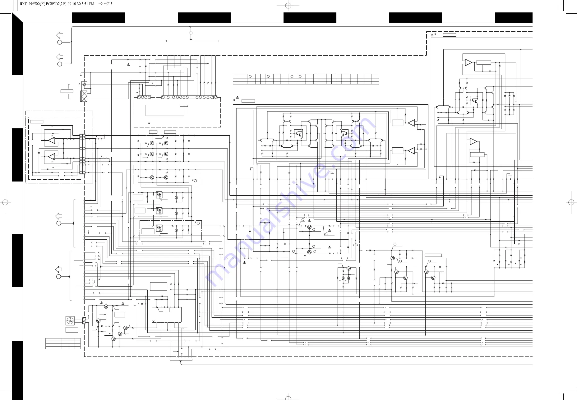 Kenwood RXD-NV500 Service Manual Download Page 20