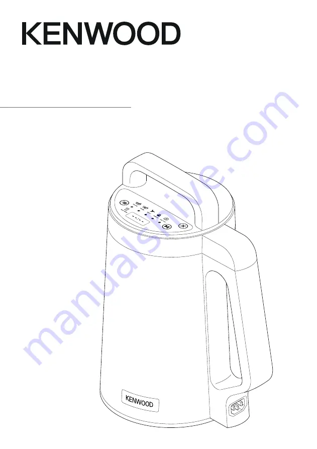 Kenwood SoupEasy CBL01 Instructions Manual Download Page 1