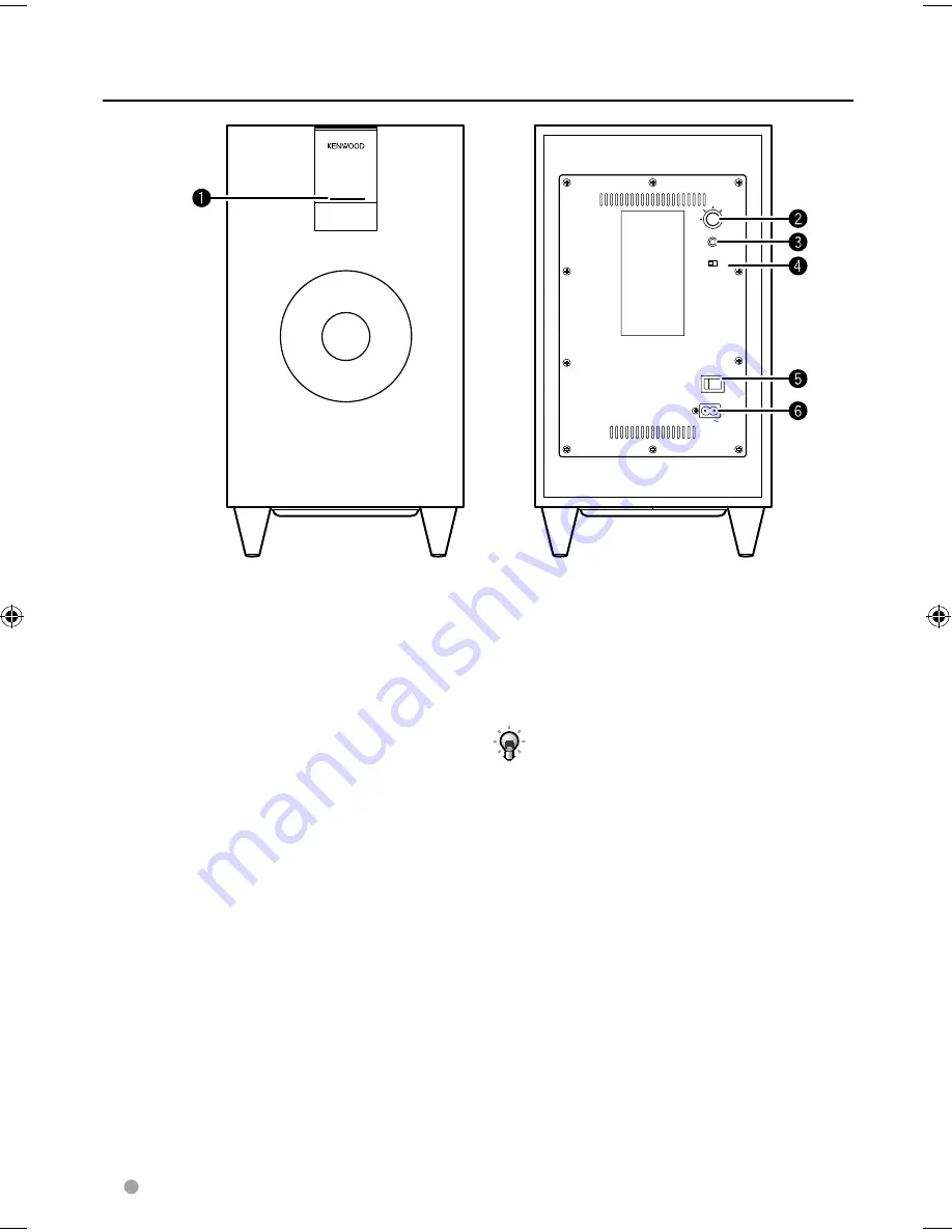 Kenwood SW-45HT Скачать руководство пользователя страница 6