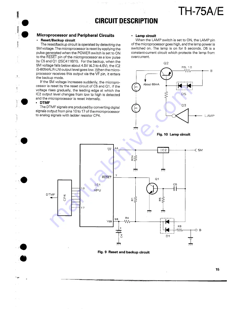 Kenwood TH-75A/E Скачать руководство пользователя страница 15