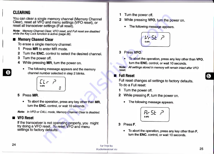 Kenwood TH-K7 Instruction Manual Download Page 15