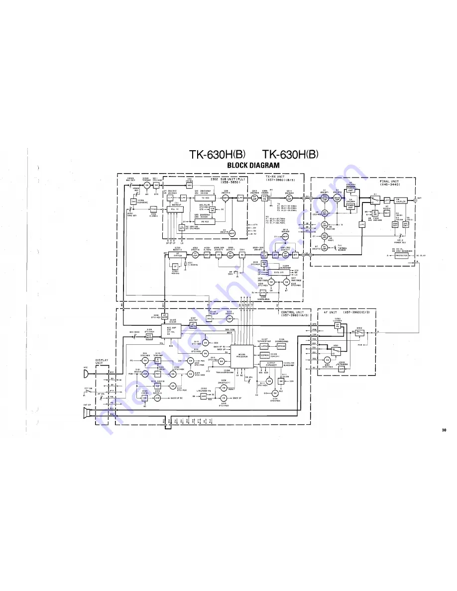 Kenwood TK-630H Скачать руководство пользователя страница 29