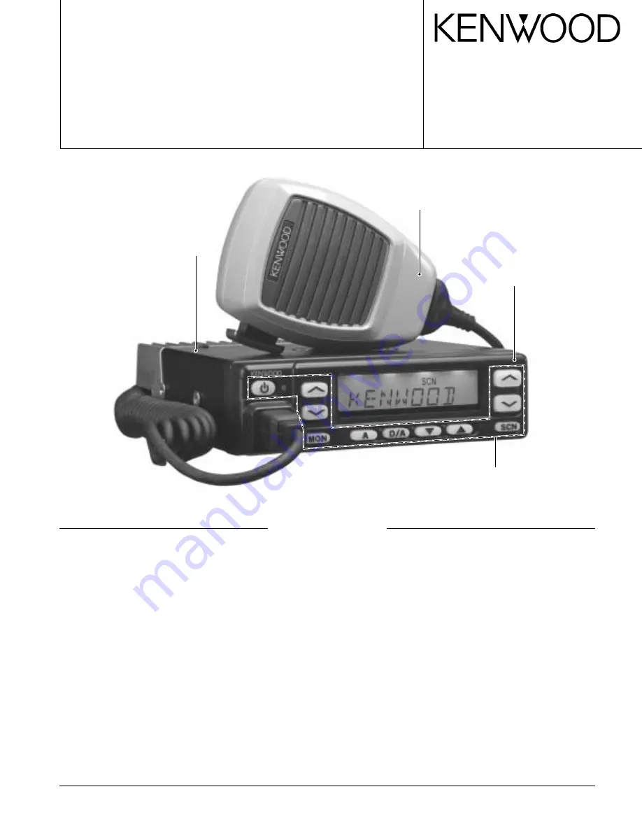 Kenwood TK-863G Service Manual Download Page 1