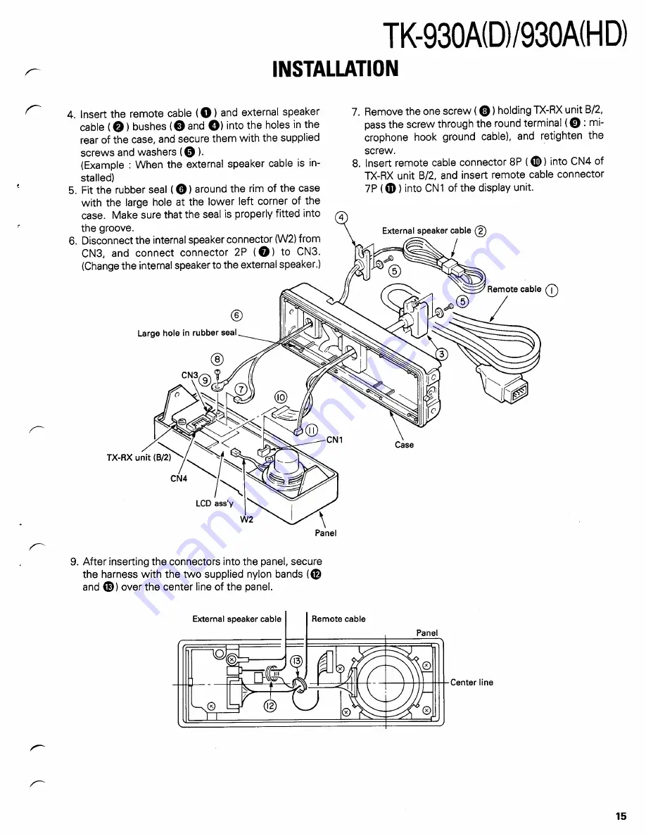 Kenwood TK-930A Service Manual Download Page 15