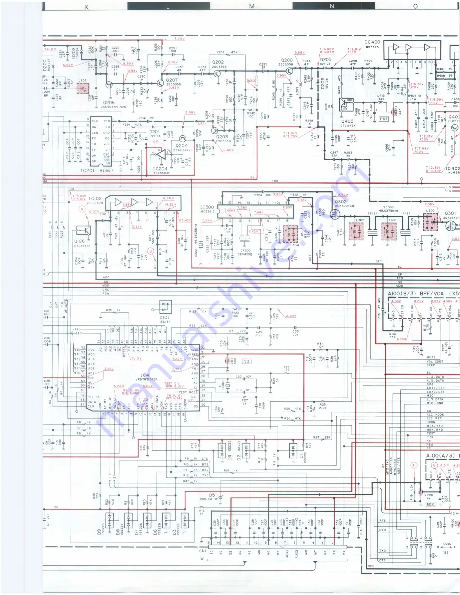 Kenwood TK-930A Скачать руководство пользователя страница 87