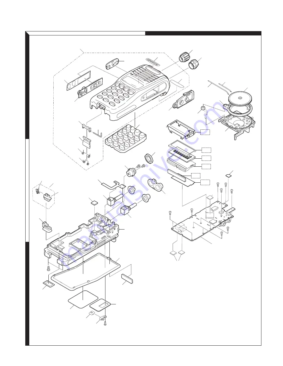 Kenwood TK-P721 Service Manual Download Page 27