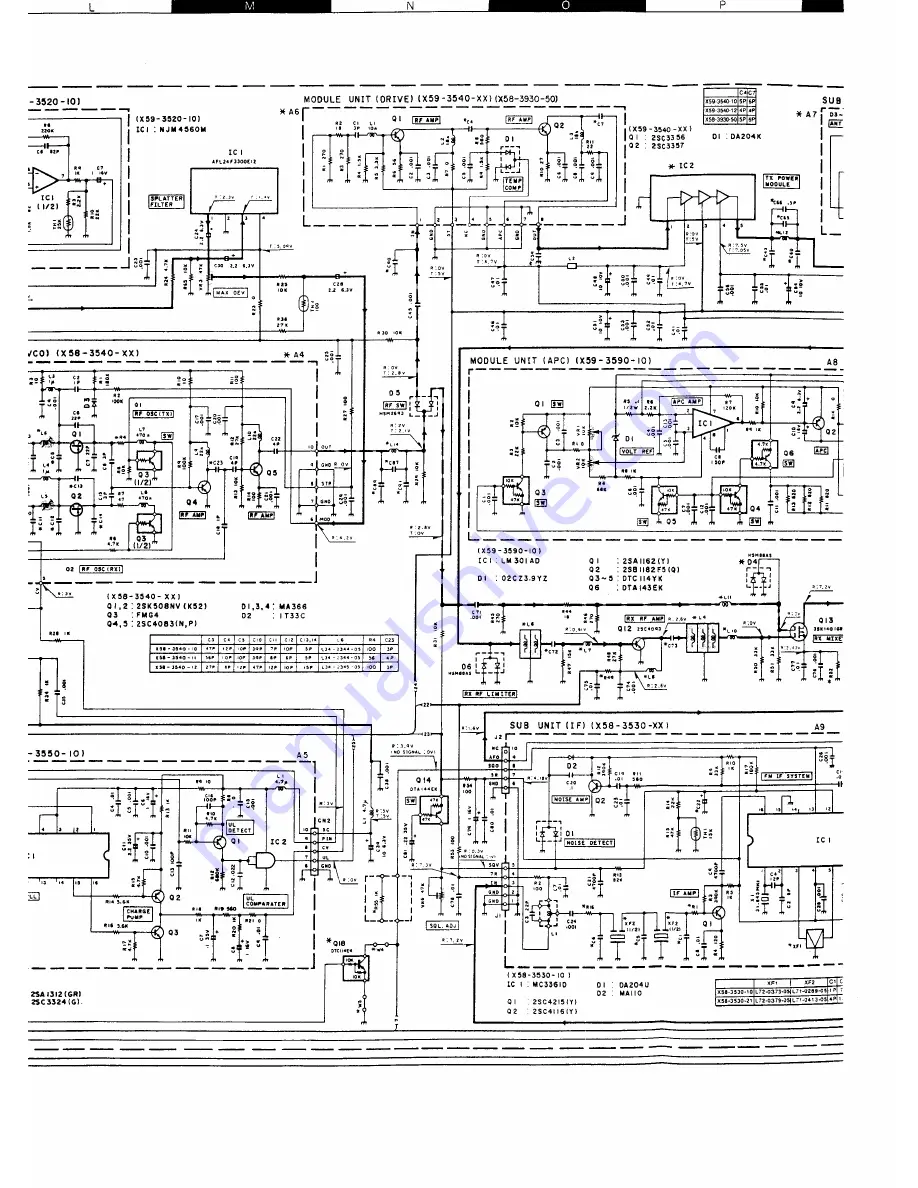 Kenwood TK330 Service Manual Download Page 83