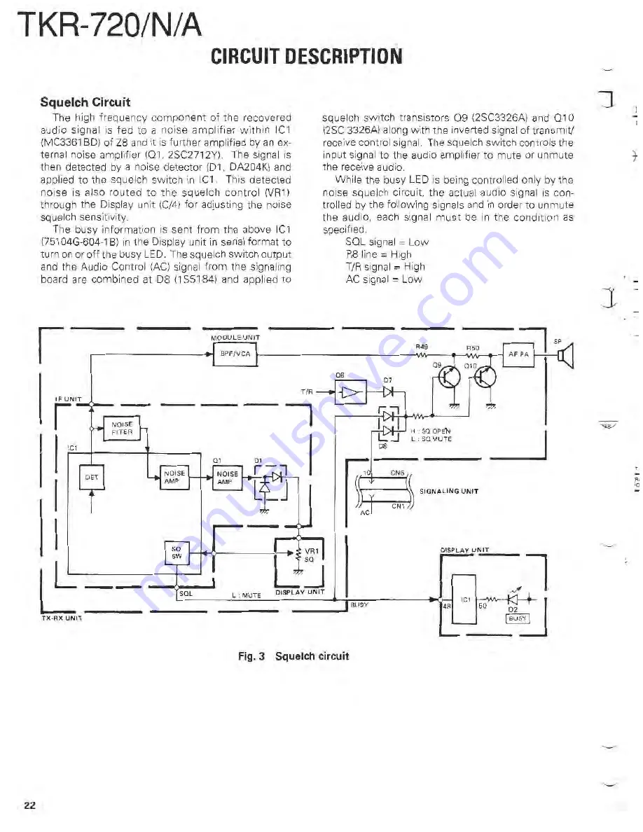 Kenwood TKR-720(N) Скачать руководство пользователя страница 25