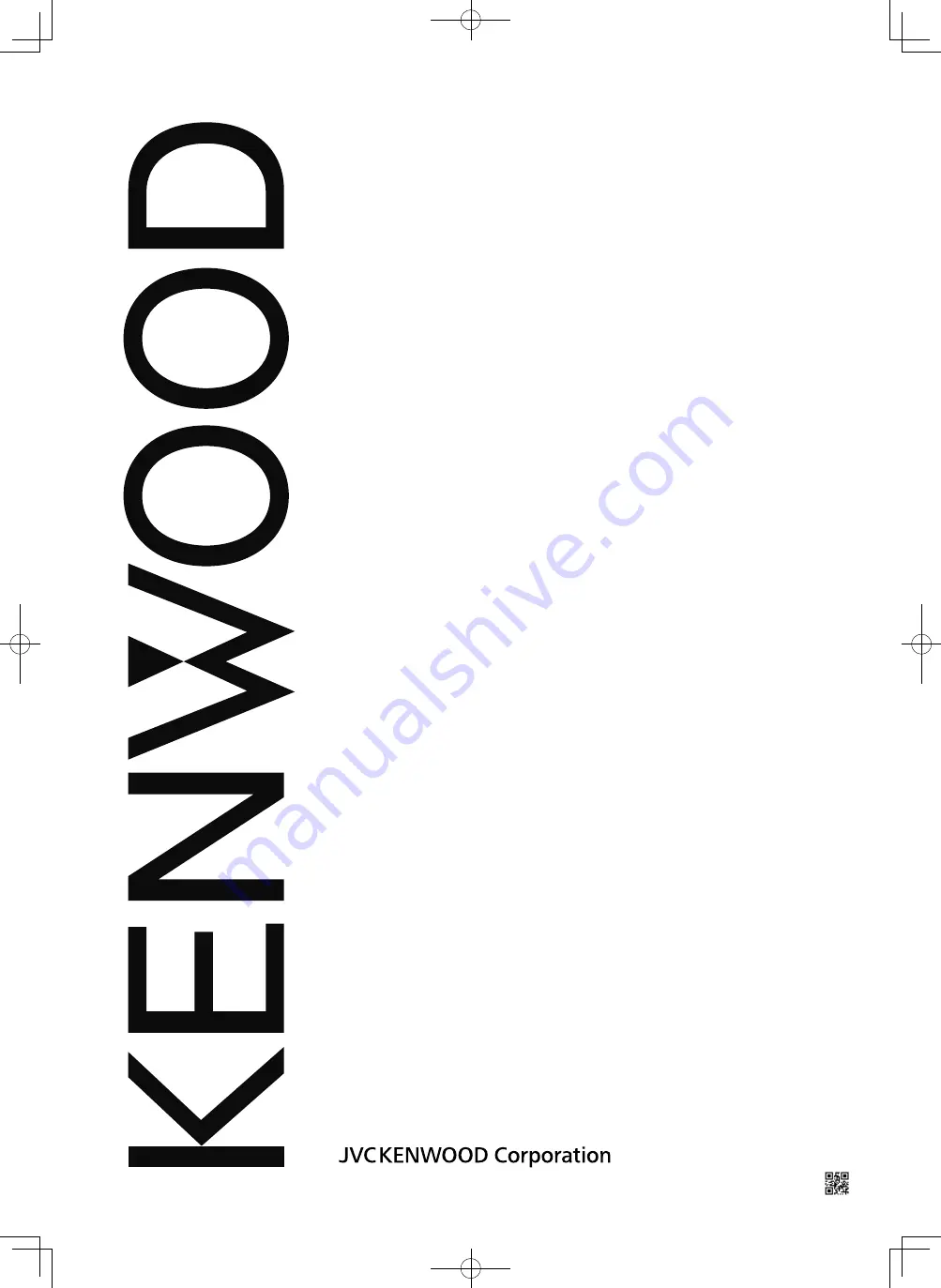 Kenwood TKR-D710 Instruction Manual Download Page 1