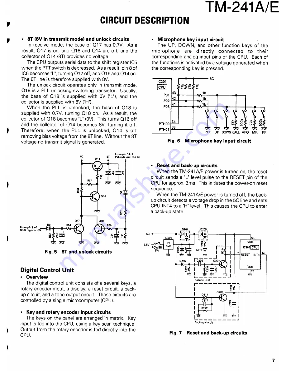 Kenwood TM-421A Service Manual Download Page 7