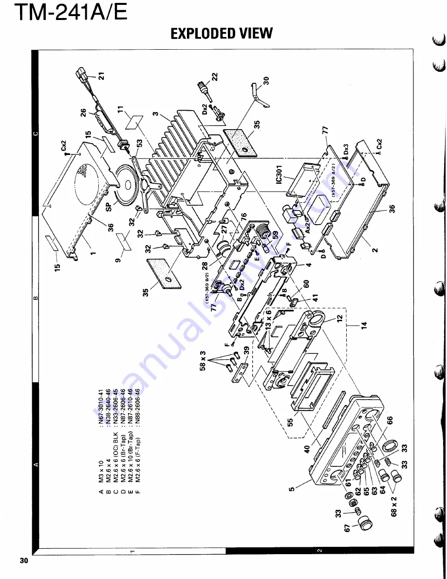 Kenwood TM-421A Скачать руководство пользователя страница 30