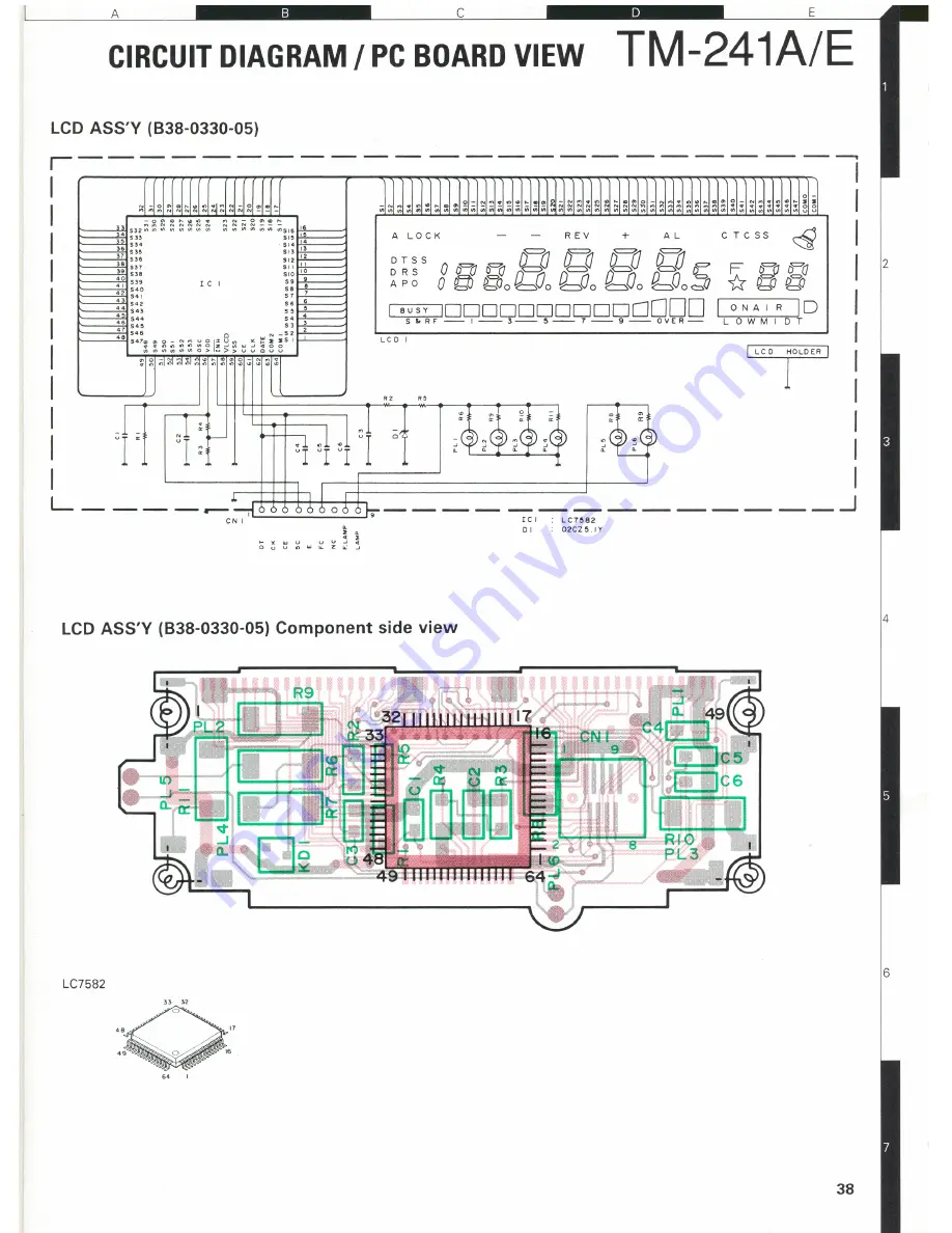 Kenwood TM-421A Service Manual Download Page 38