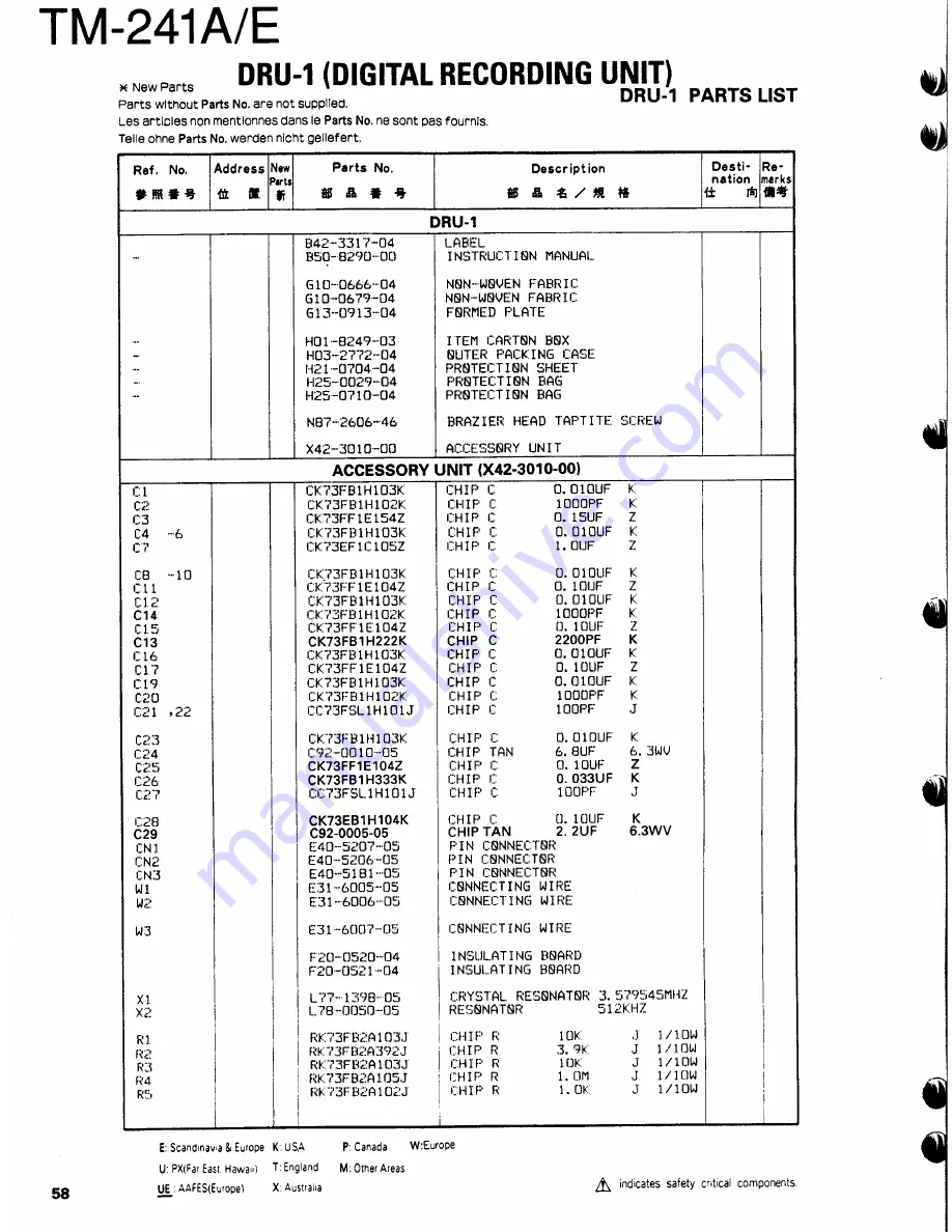 Kenwood TM-421A Скачать руководство пользователя страница 59