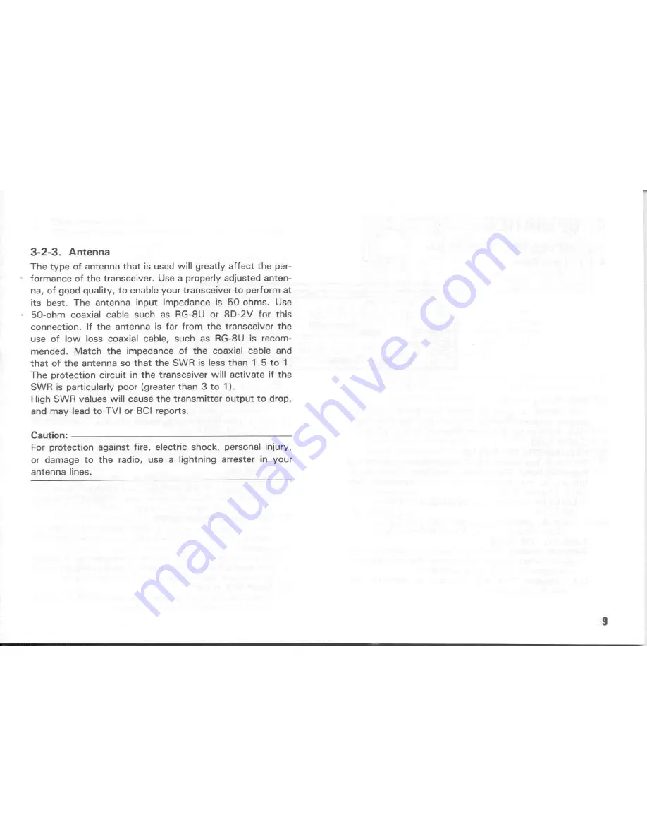 Kenwood TM-621A Instruction Manual Download Page 9