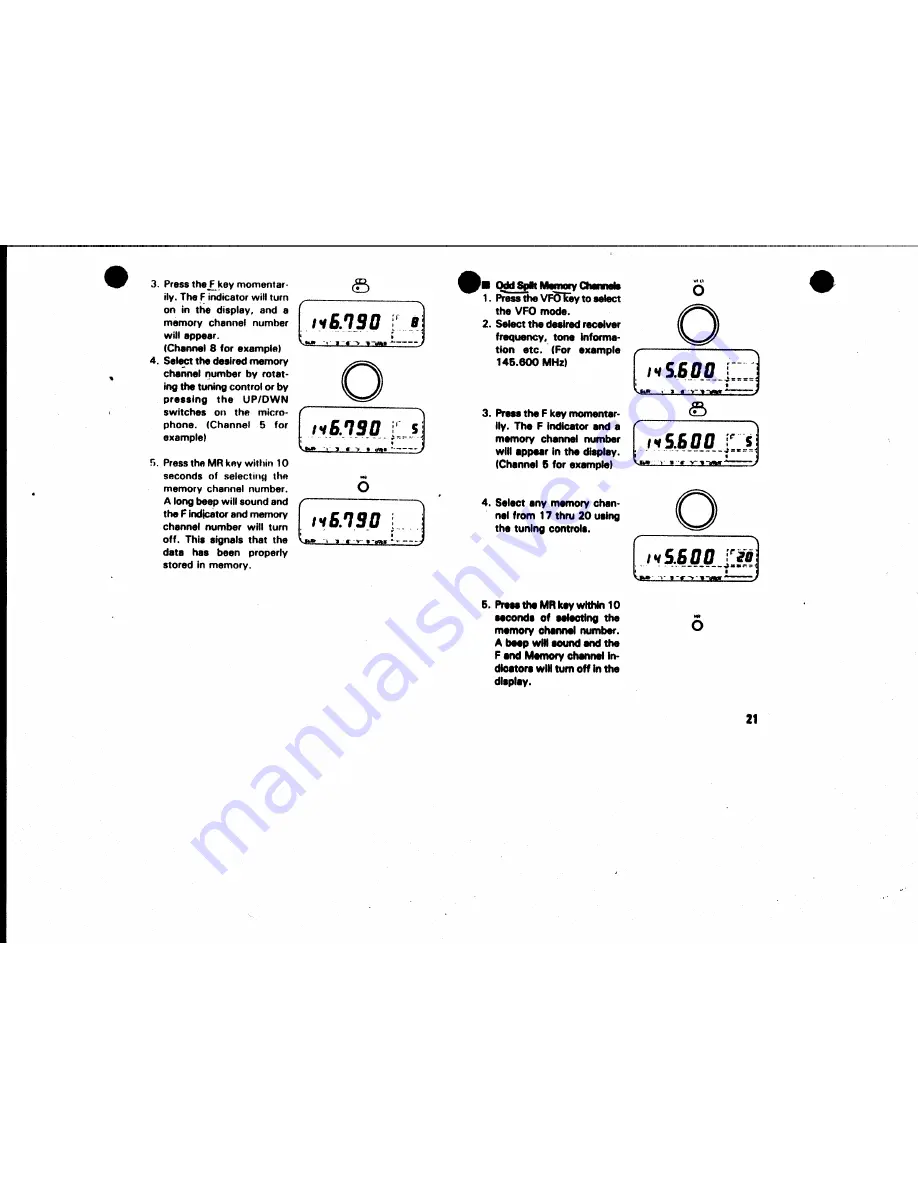 Kenwood TM-701A Скачать руководство пользователя страница 21