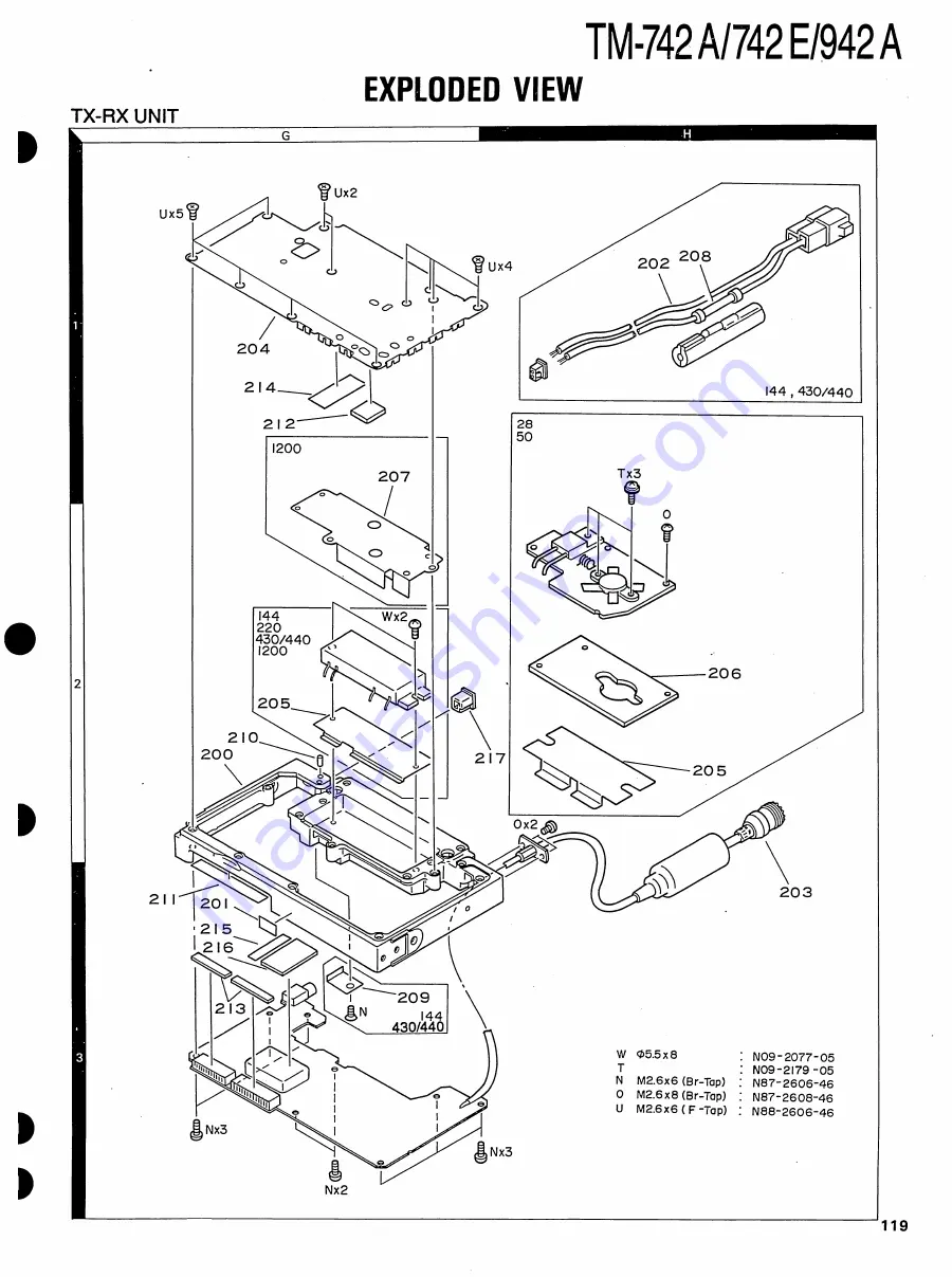 Kenwood TM-742 Скачать руководство пользователя страница 120