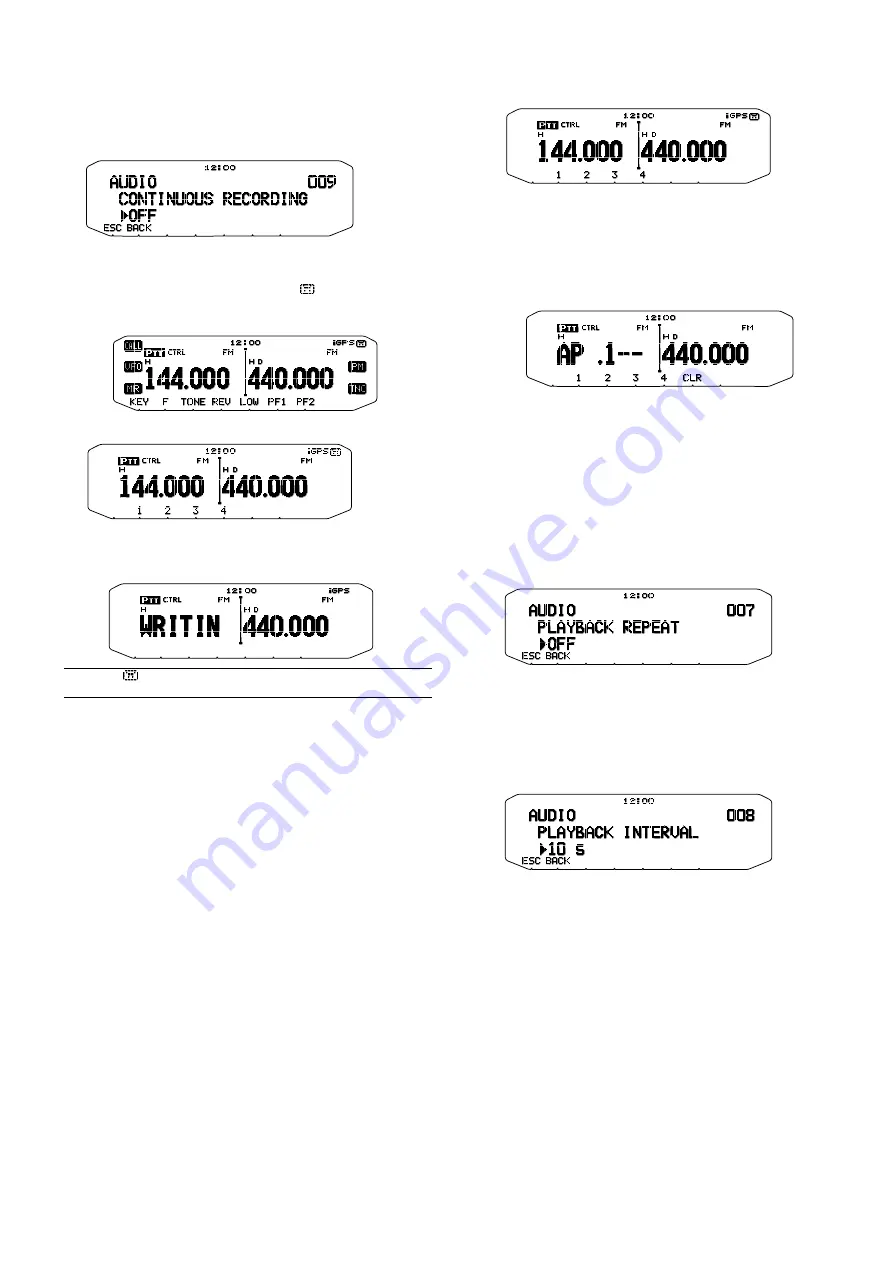 Kenwood TM-D710GA Instruction Manual Download Page 71