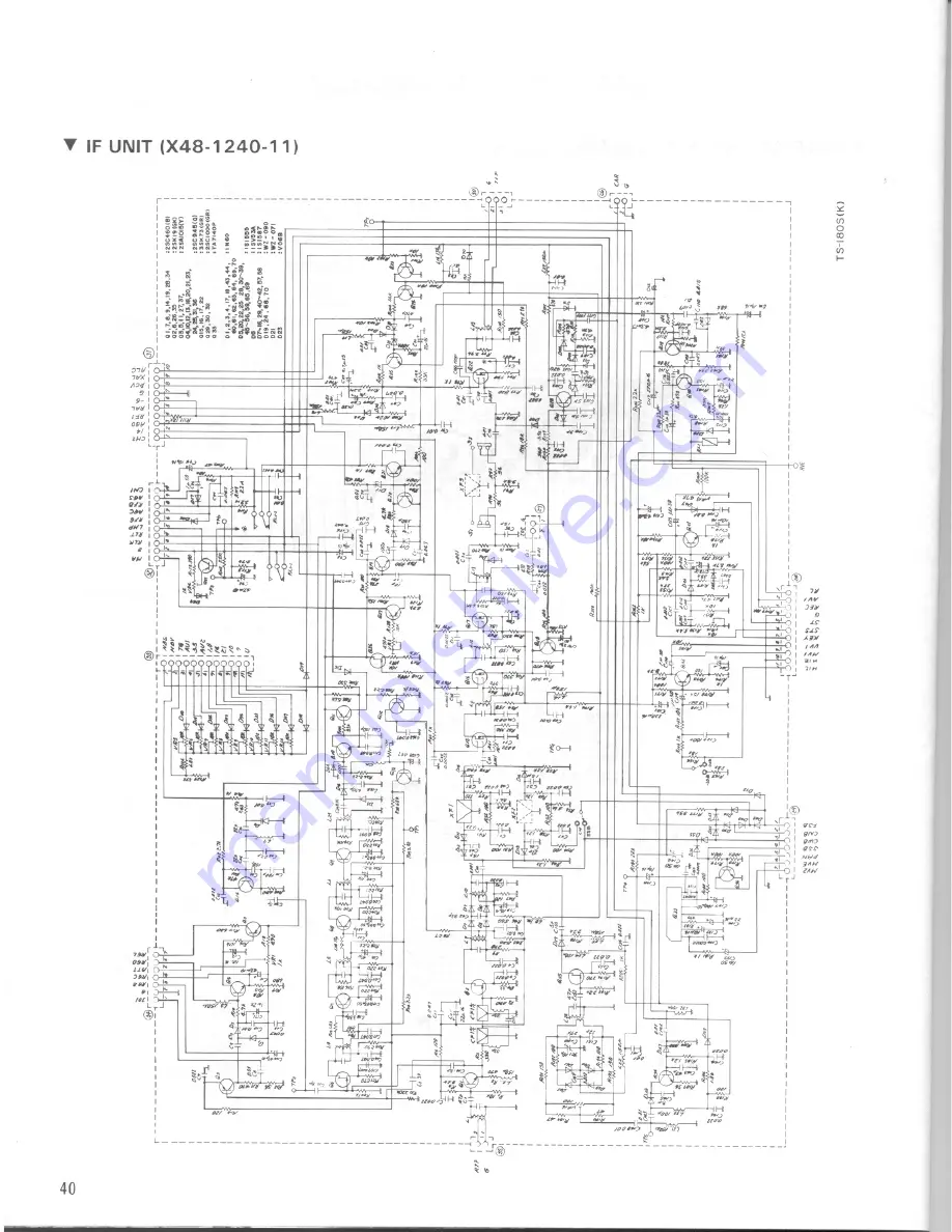 Kenwood TS-180S Instruction Manual Download Page 40