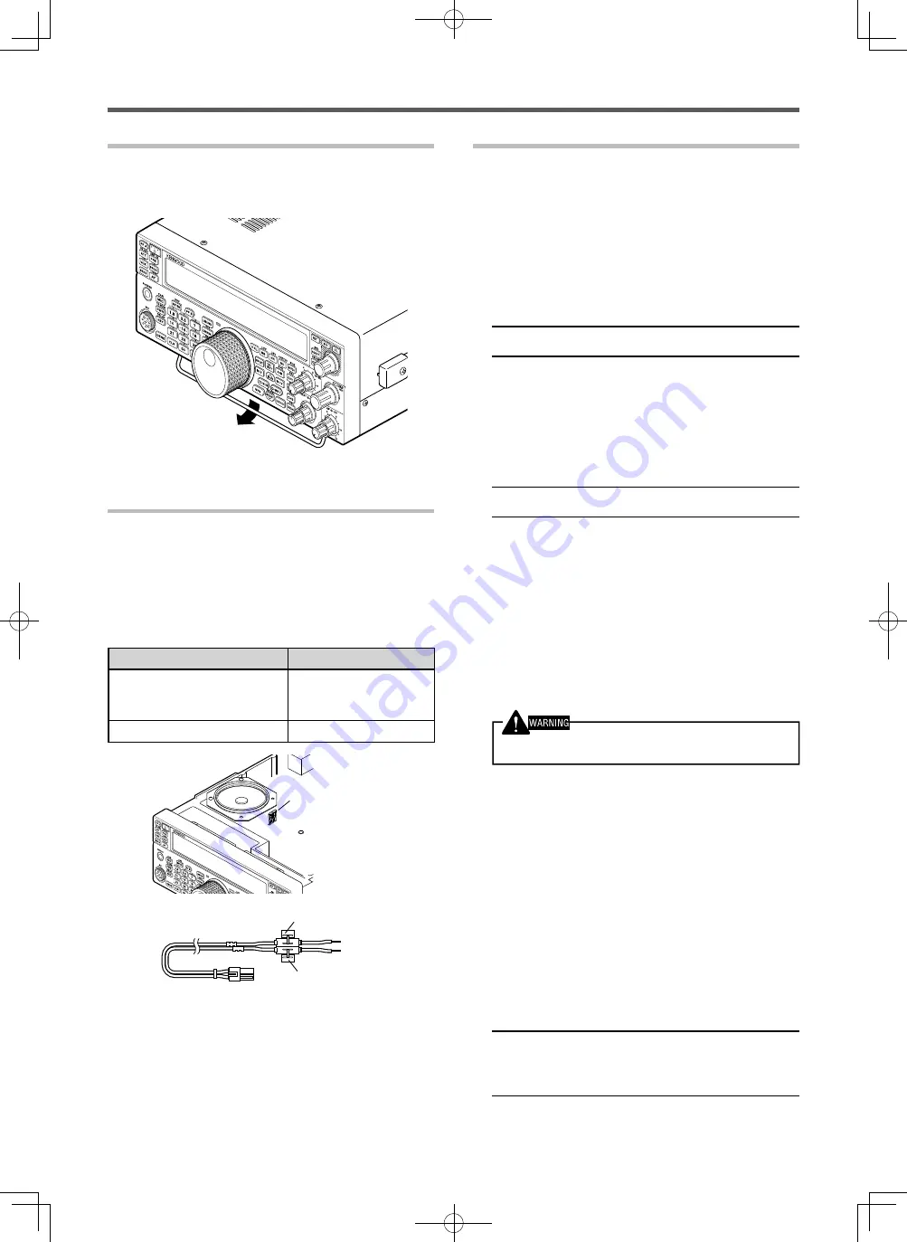 Kenwood TS-590SG Instruction Manual Download Page 10