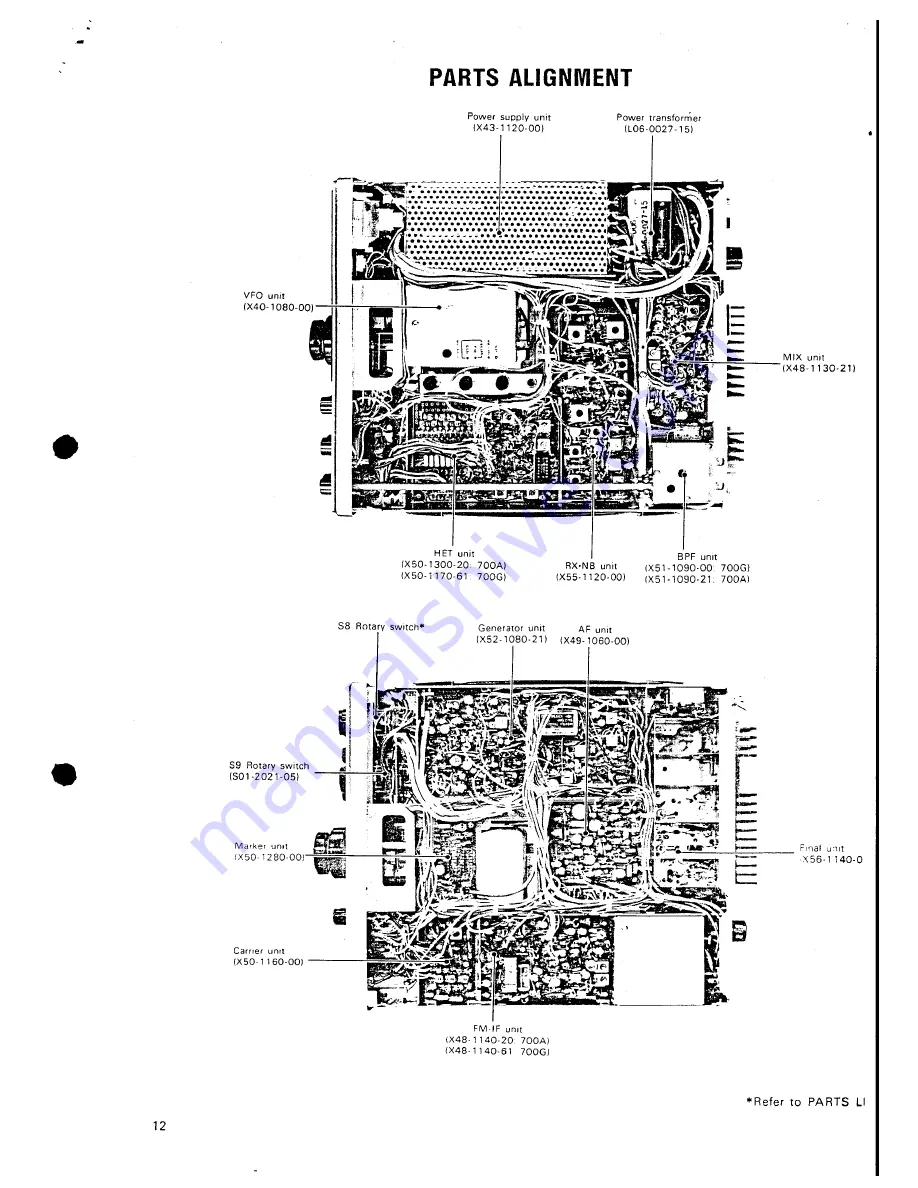 Kenwood TS-700G Service Manual Download Page 10