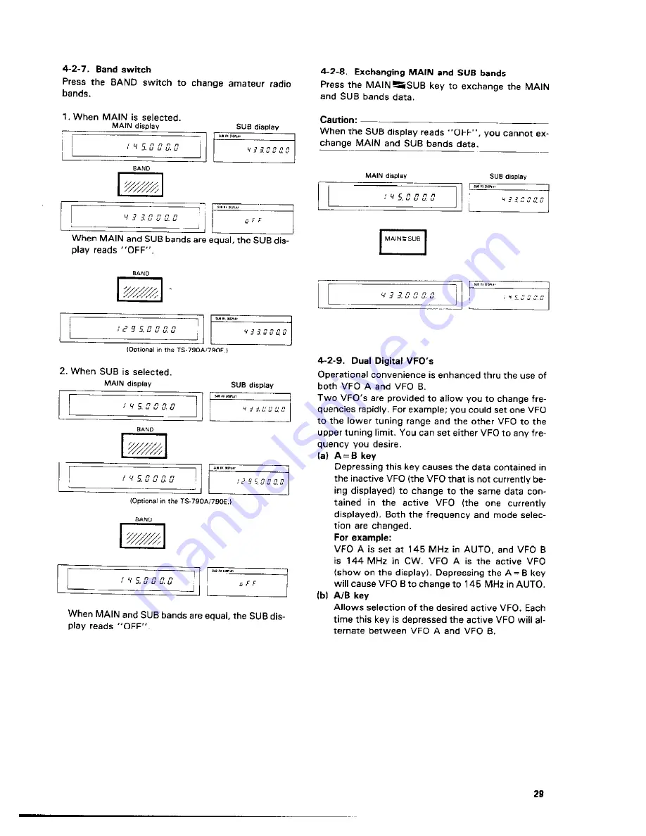 Kenwood TS-790A Скачать руководство пользователя страница 29