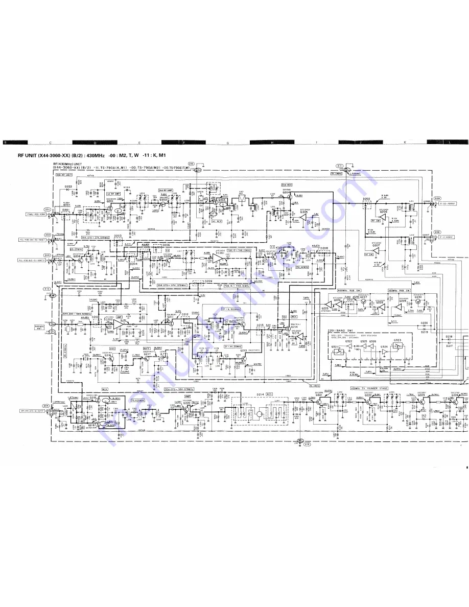 Kenwood TS-790A Service Manual Download Page 159