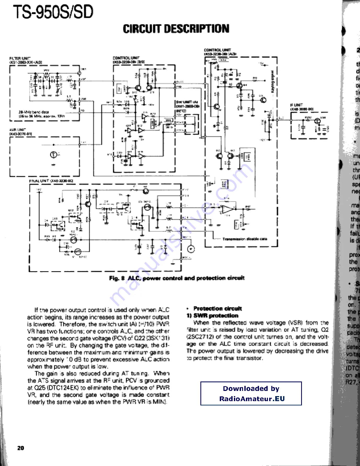 Kenwood TS-950S Digital Service Manual Download Page 20