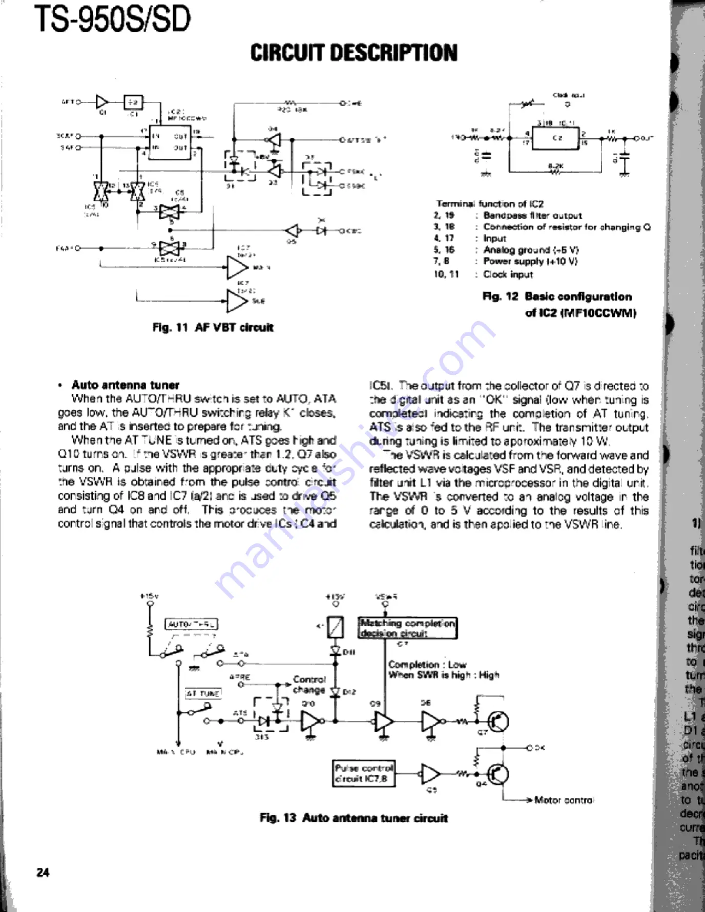 Kenwood TS-950S Digital Service Manual Download Page 24