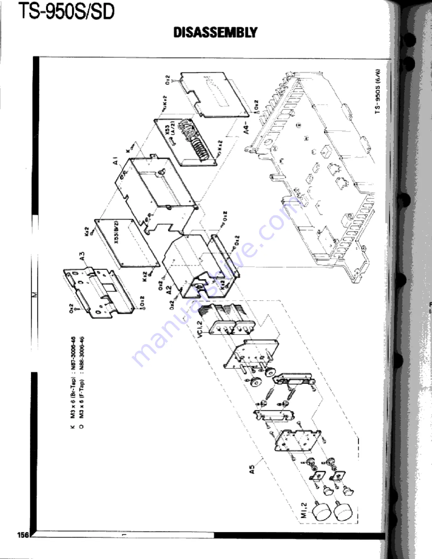 Kenwood TS-950S Digital Service Manual Download Page 156