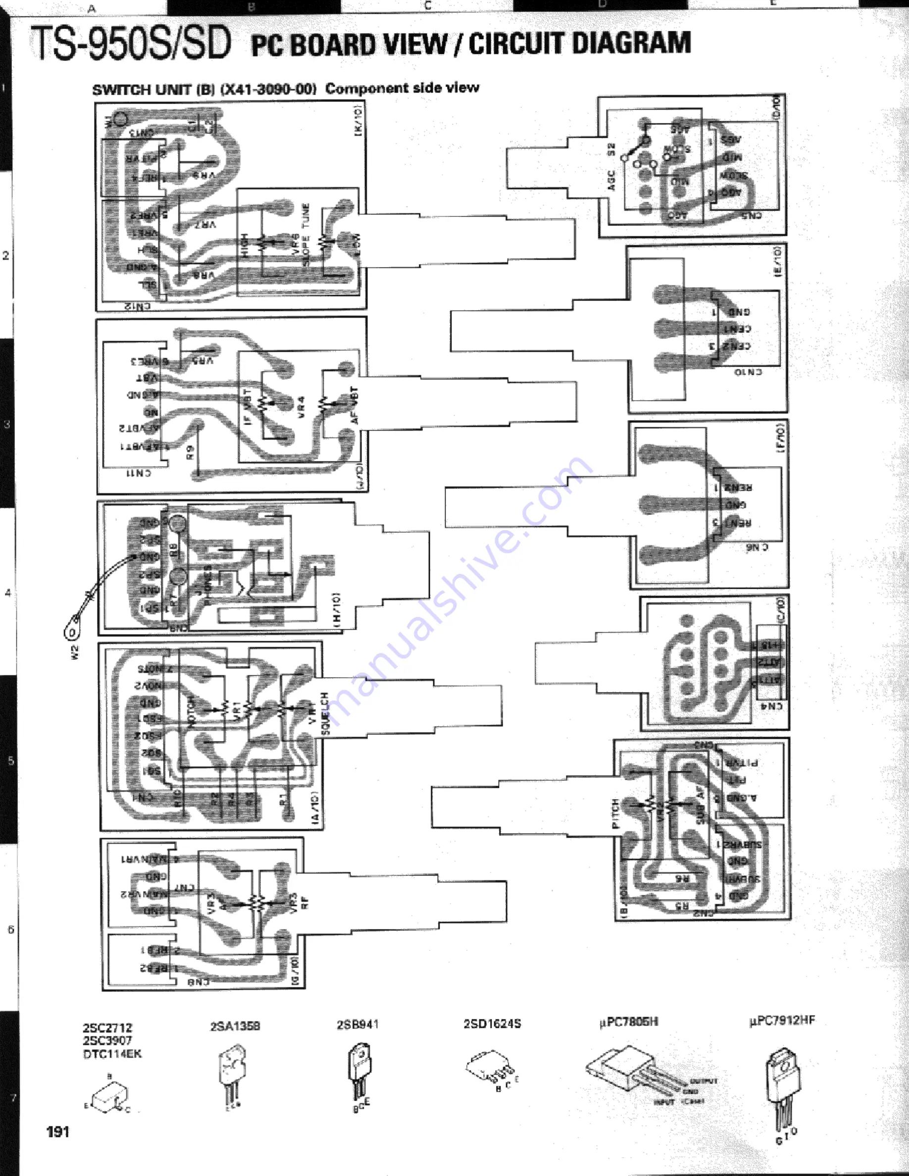 Kenwood TS-950S Digital Service Manual Download Page 191