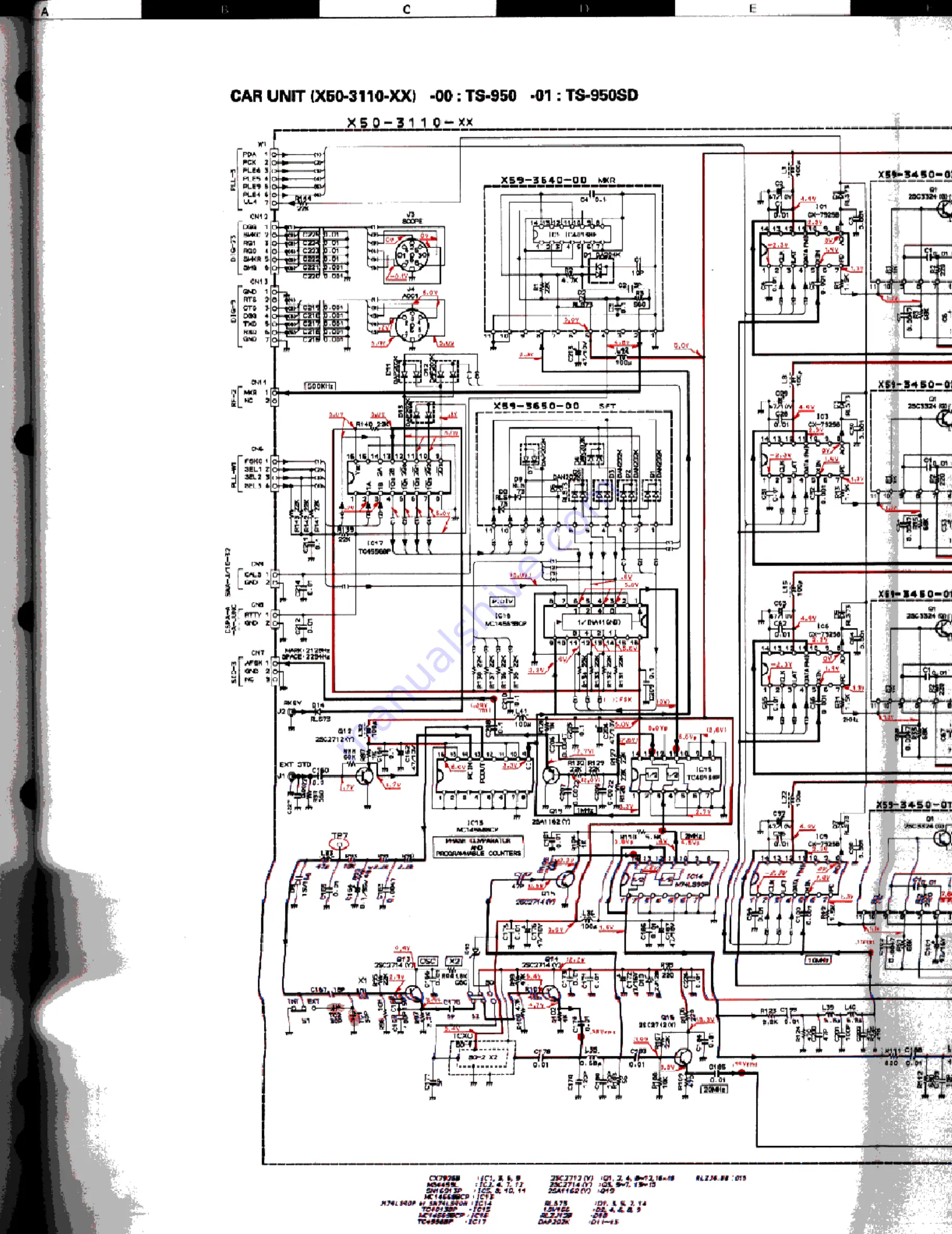 Kenwood TS-950S Digital Service Manual Download Page 221