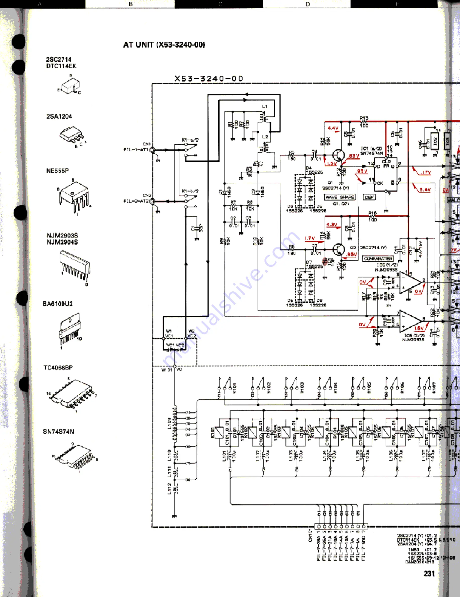 Kenwood TS-950S Digital Service Manual Download Page 231