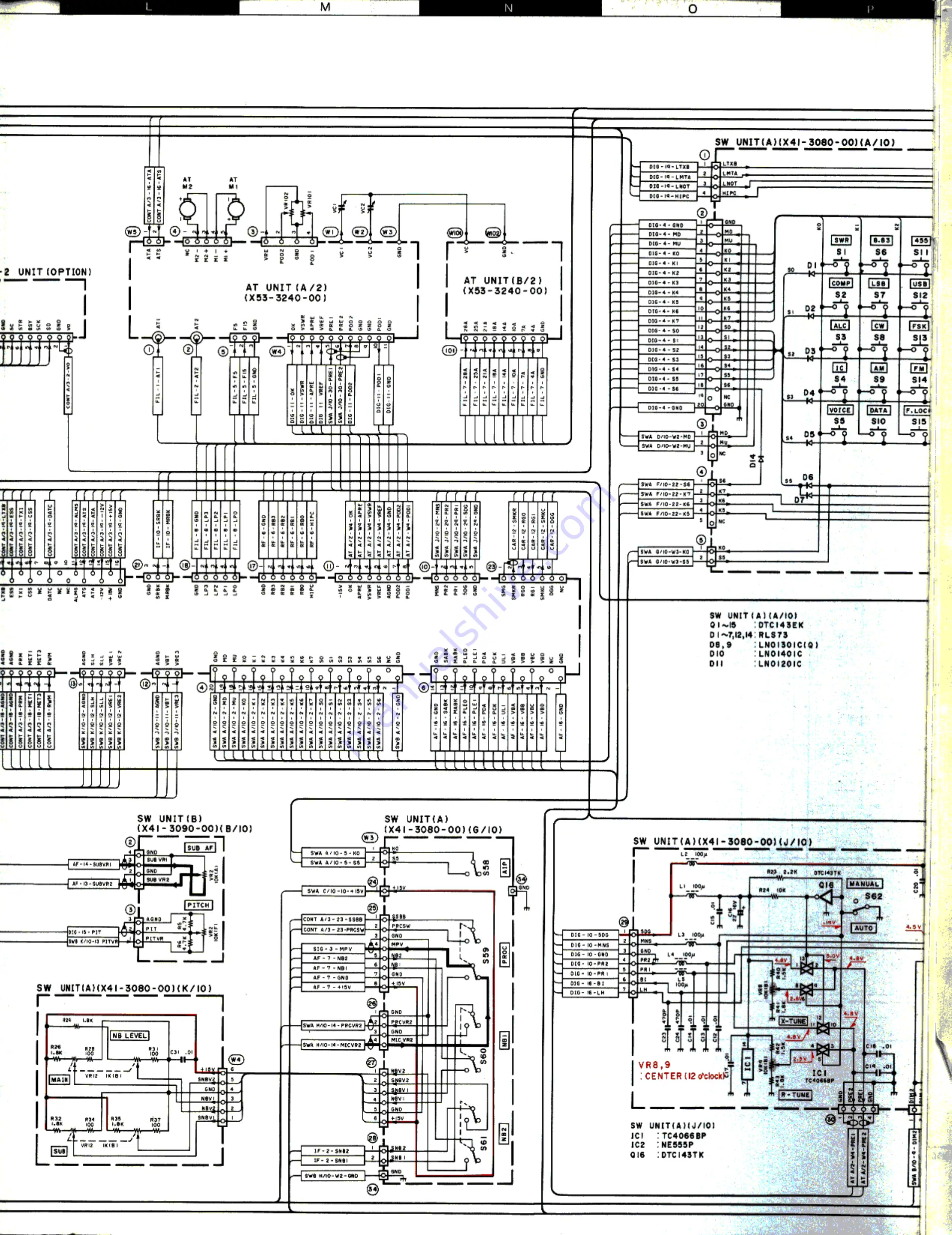 Kenwood TS-950S Digital Service Manual Download Page 255