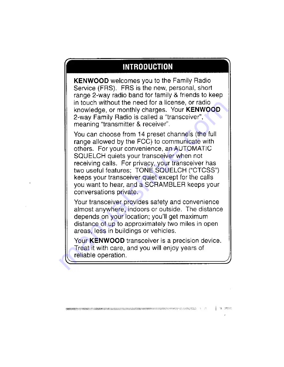 Kenwood UBZ-LF14 Instruction Manual Download Page 3