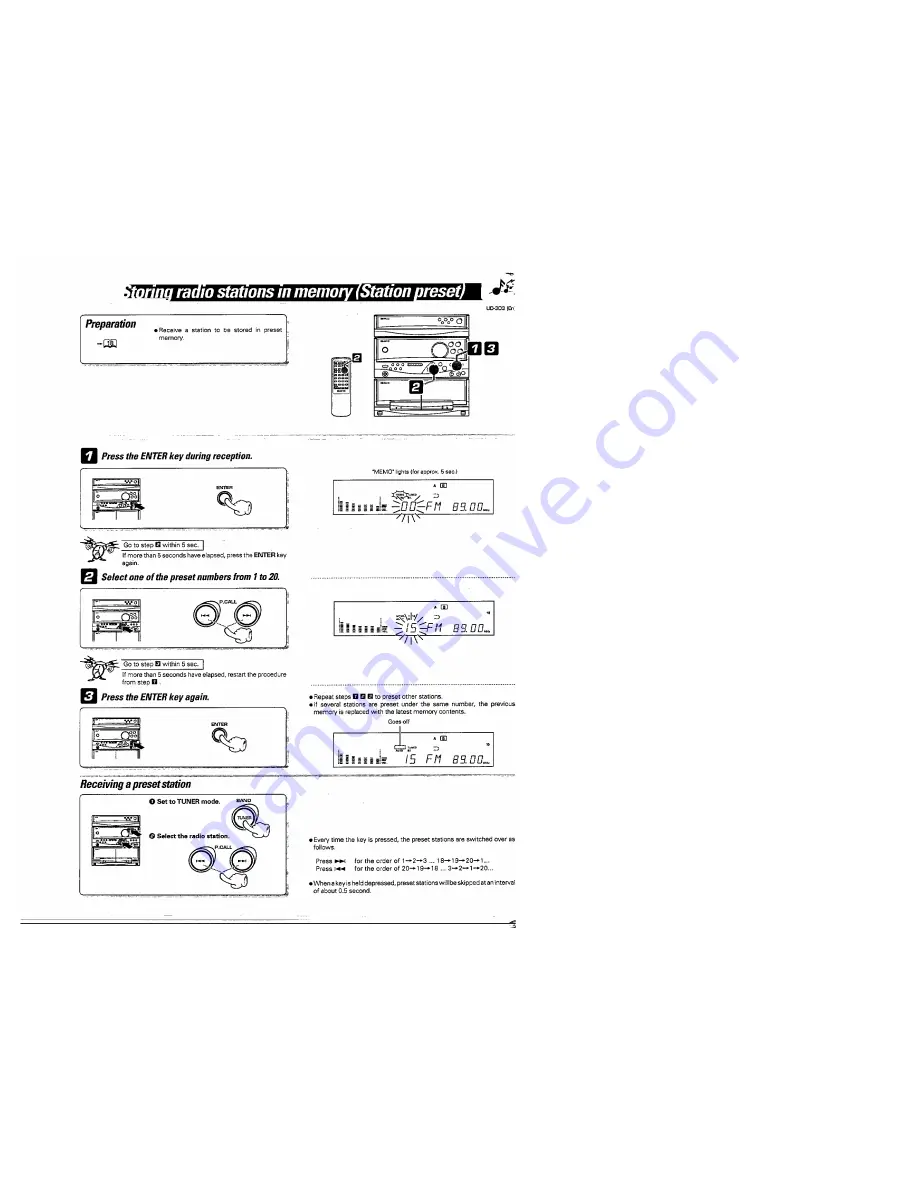 Kenwood UD-303 Скачать руководство пользователя страница 19