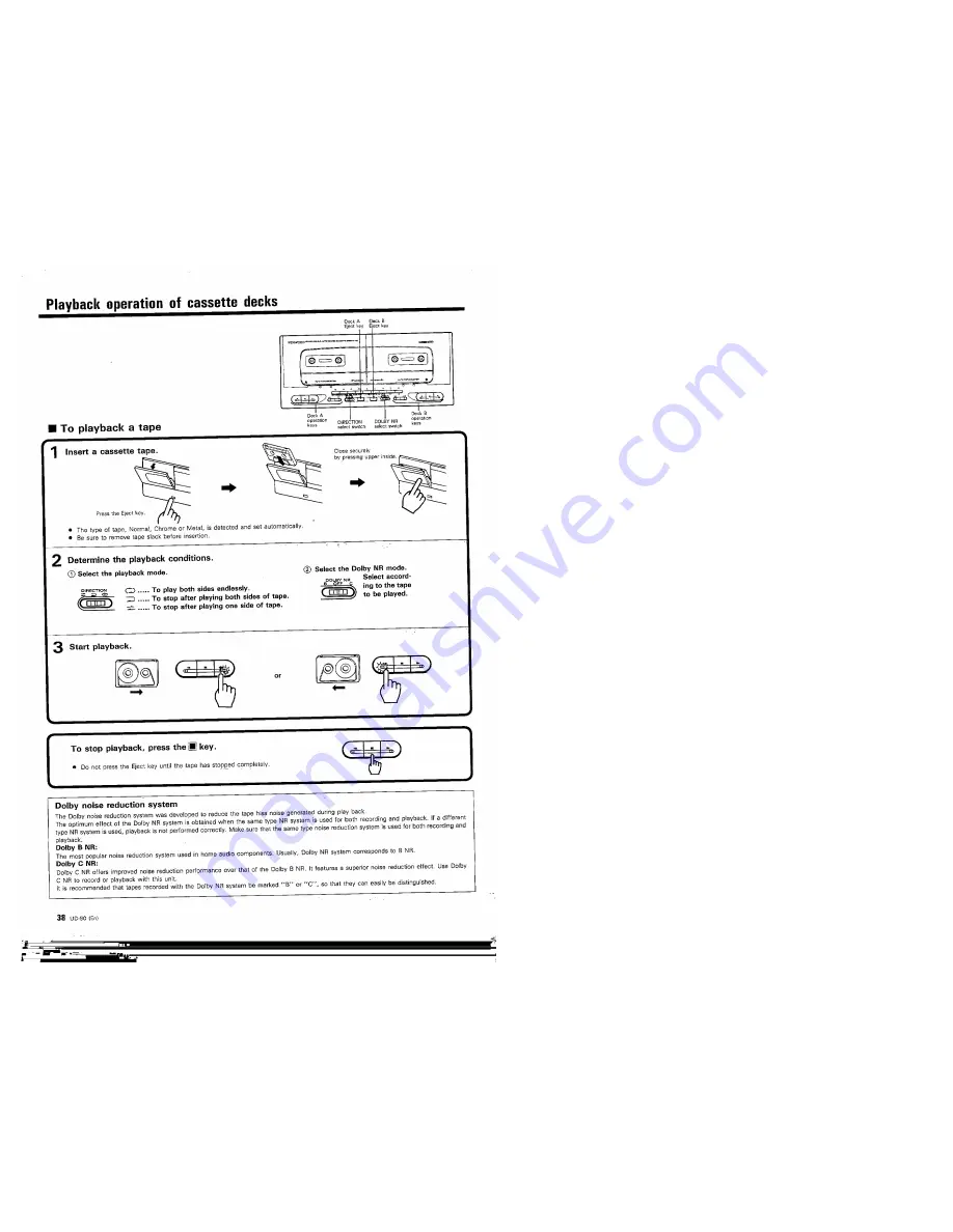 Kenwood UD-90 Скачать руководство пользователя страница 38