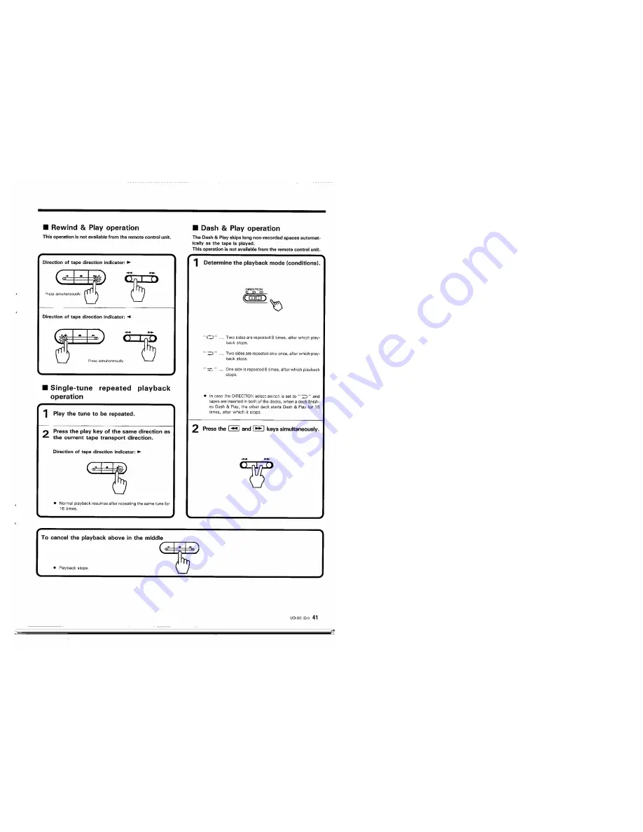 Kenwood UD-90 Скачать руководство пользователя страница 41