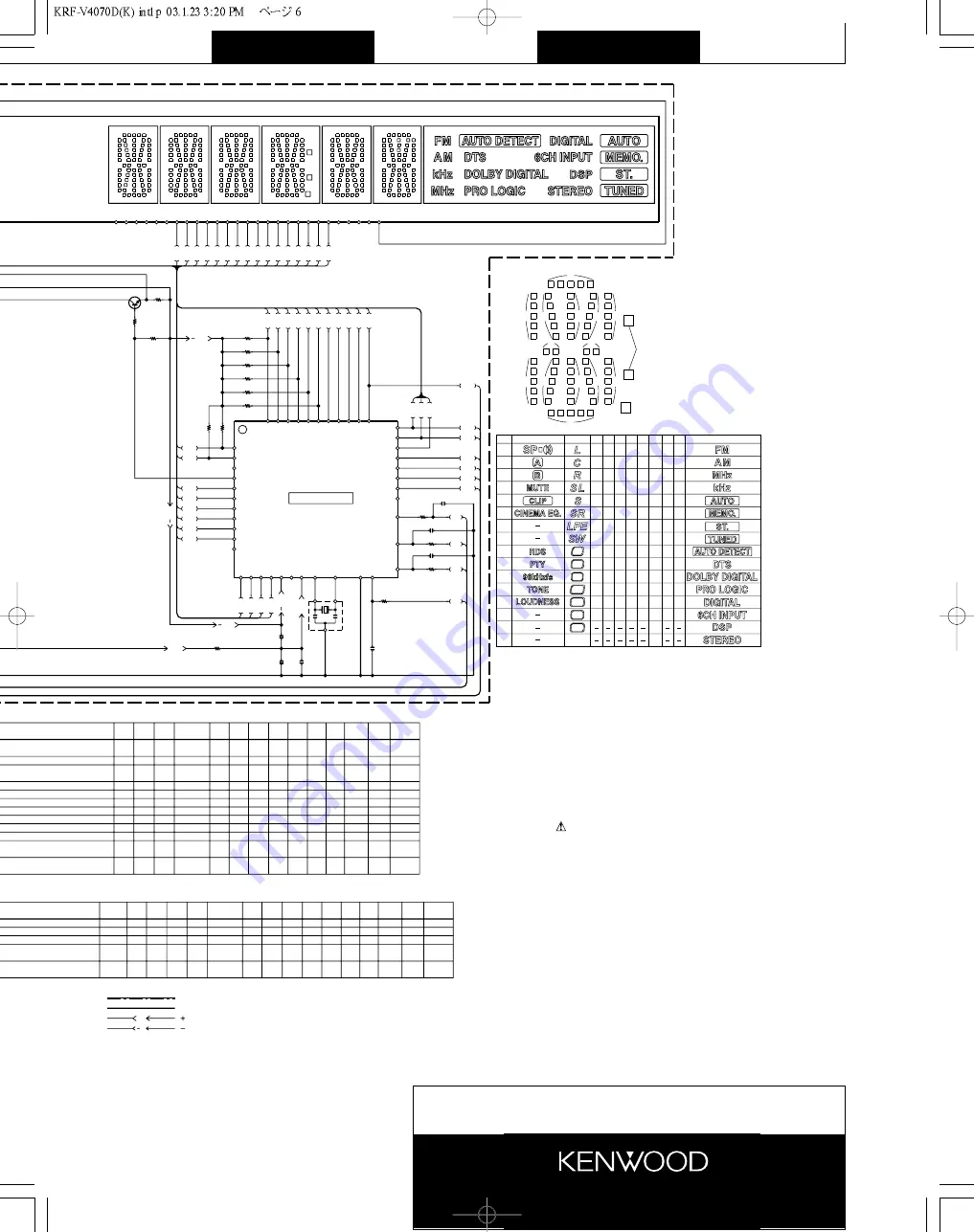 Kenwood VR-707 Service Manual Download Page 17