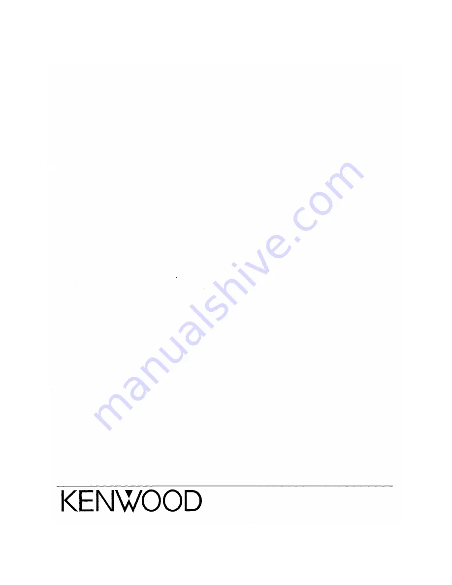 Kenwood VRS-6100 Instruction Manual Download Page 49