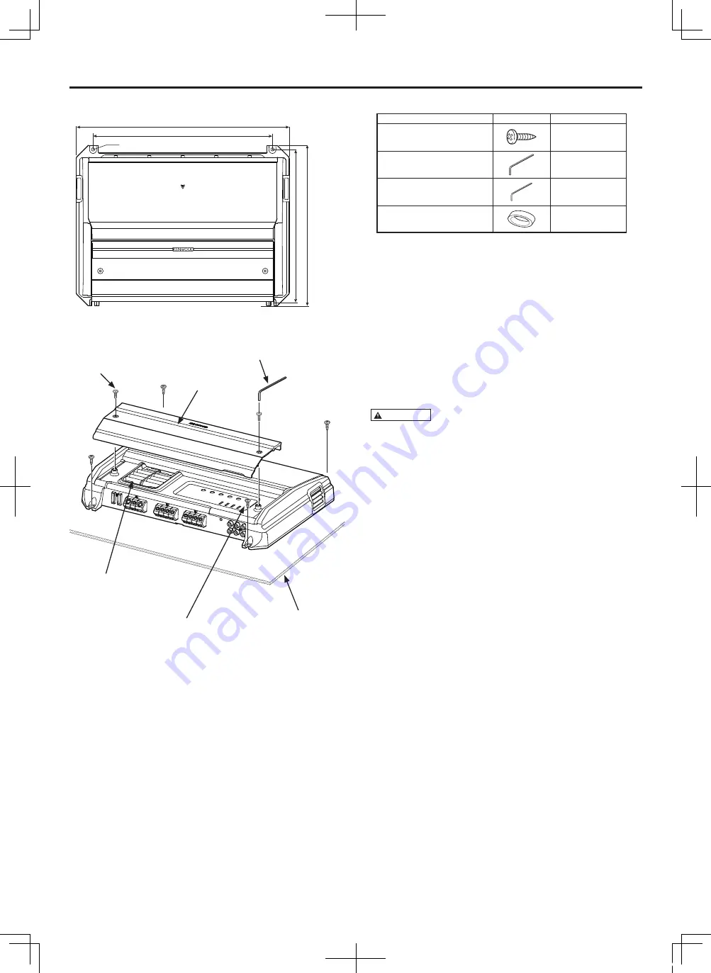 Kenwood X600F - Excelon - Car Amplifier Скачать руководство пользователя страница 15