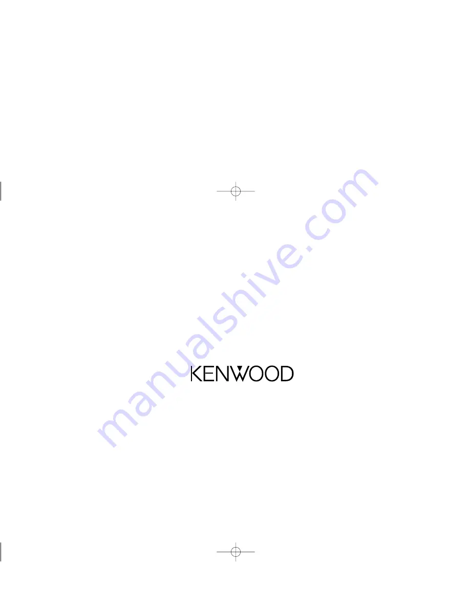 Kenwood X838 Instruction Manual Download Page 44