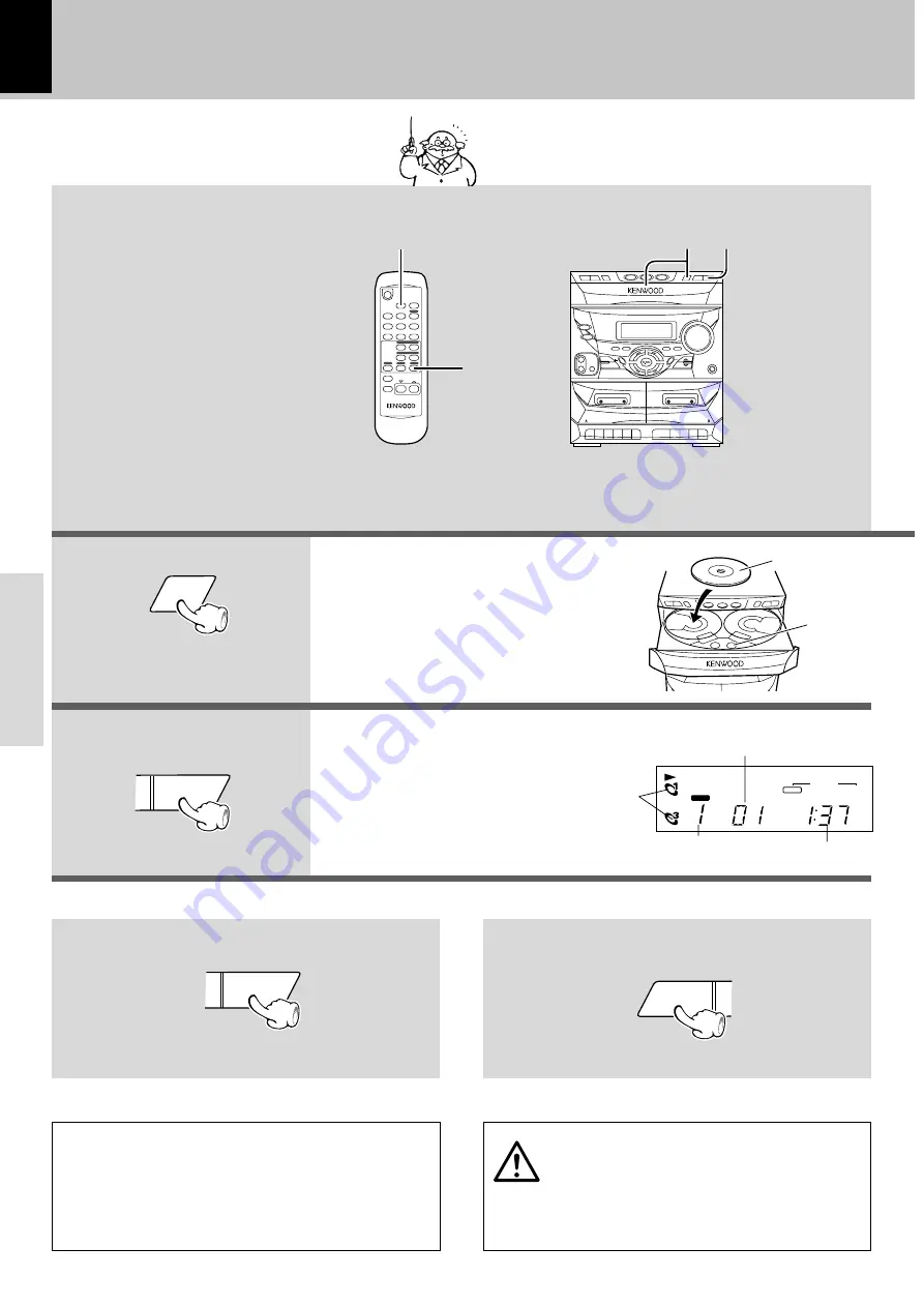 Kenwood XD-251 Скачать руководство пользователя страница 16