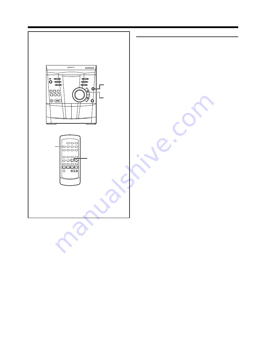 Kenwood XD-655 Скачать руководство пользователя страница 20