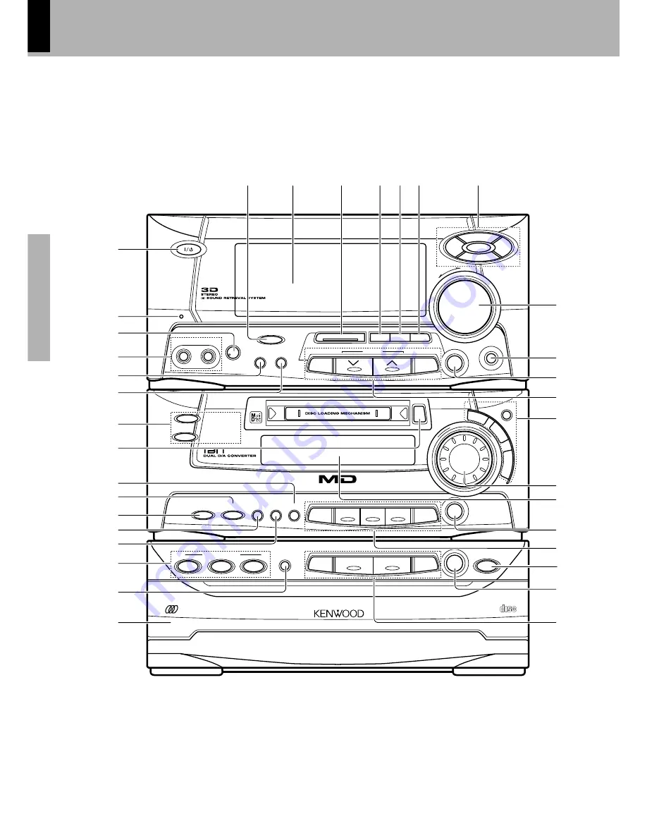 Kenwood XD-980MD Скачать руководство пользователя страница 10