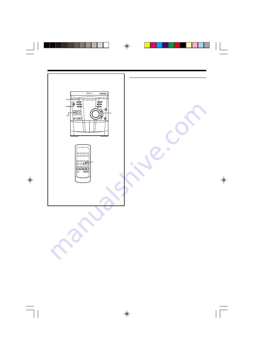 Kenwood XD-A55 Instruction Manual Download Page 20