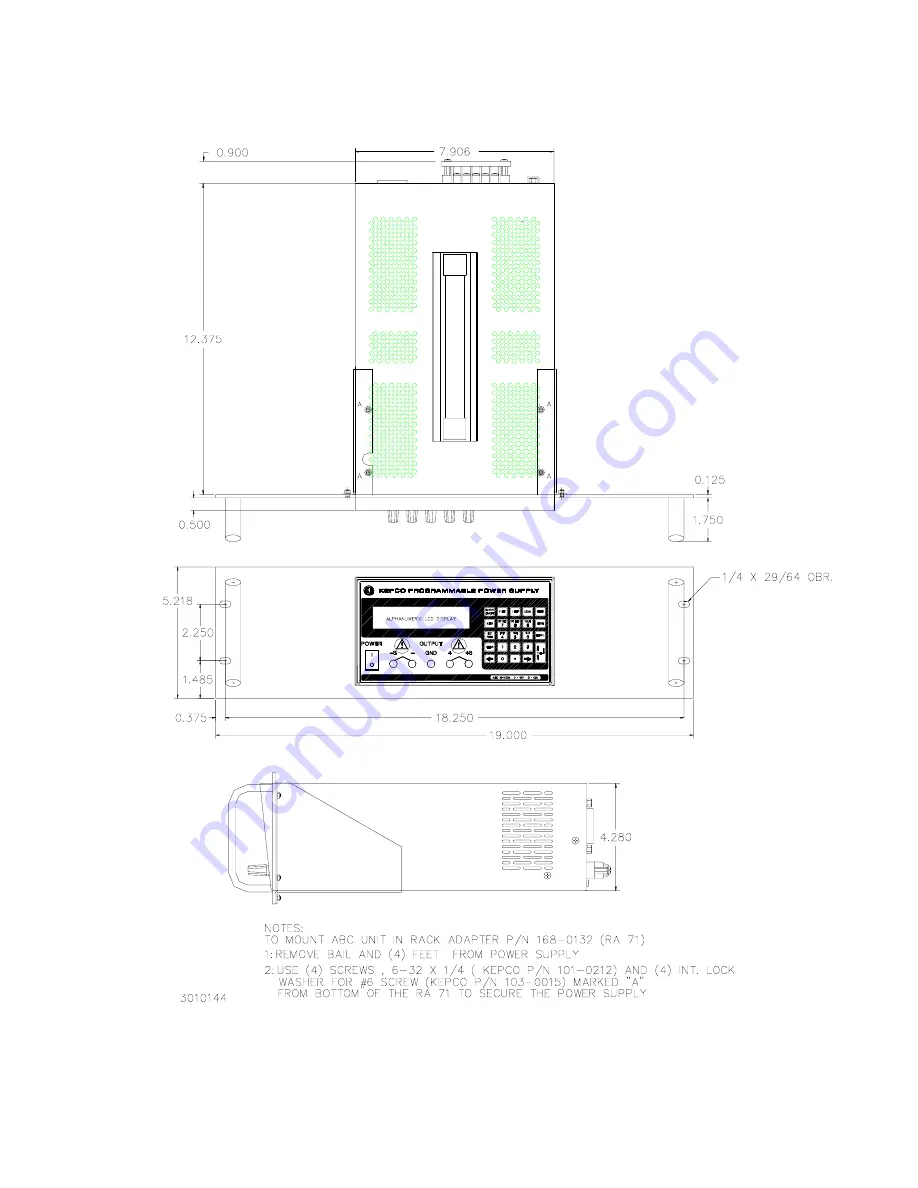 KEPCO ABC 10-10DM Скачать руководство пользователя страница 19