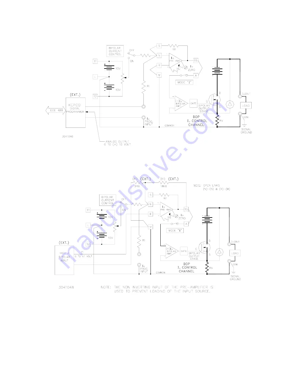 KEPCO BOP 500M Operator'S Manual Download Page 43